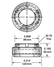  Voortman Tooling Coupling Nut VPL C-Nut